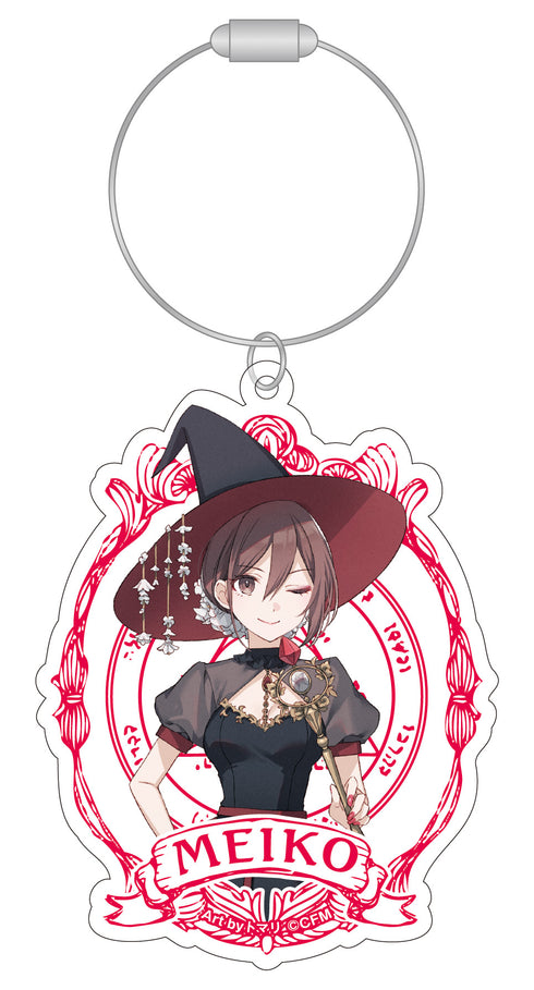 『初音ミクシリーズ』ワイヤーアクリルキーホルダー/魔法使い E MEIKO